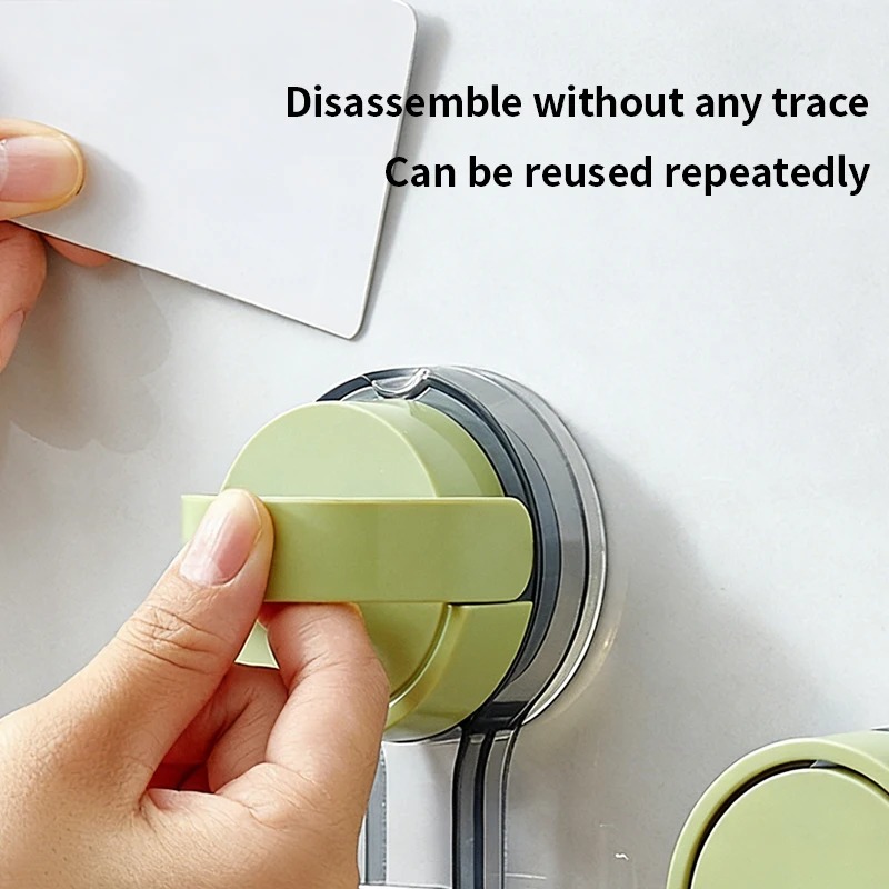 Home Bathroom Door - 1/2/3 Pengait Hisap Daya Vakum Kuat