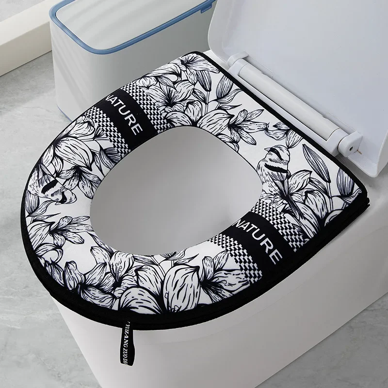 Zara Home Bathroom - 1 Buah Penutup Toilet Tebal dengan