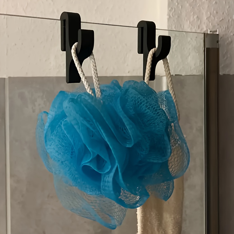 Home Essentials Bathroom Rack - Set 2 Buah Putih/2 Buah Hitam,
