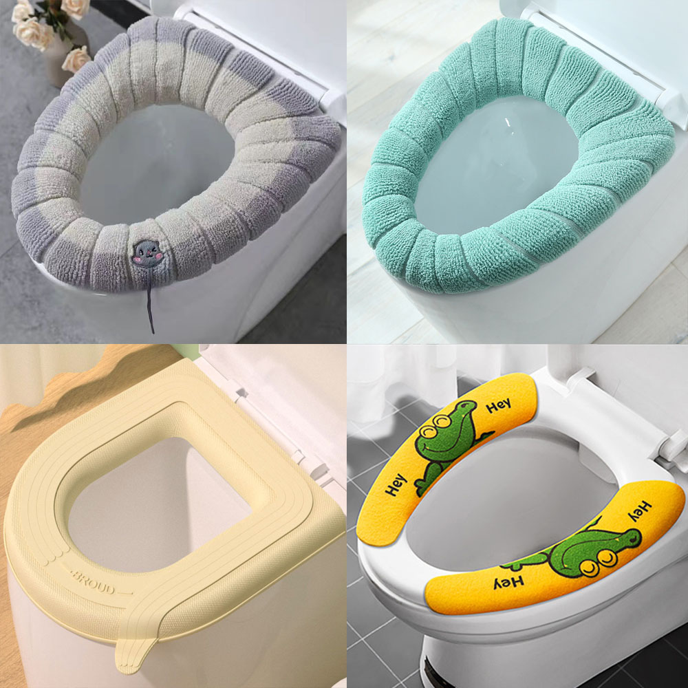 Zara Home Bathroom - Penutup Tempat Duduk Toilet Universal Bantal
