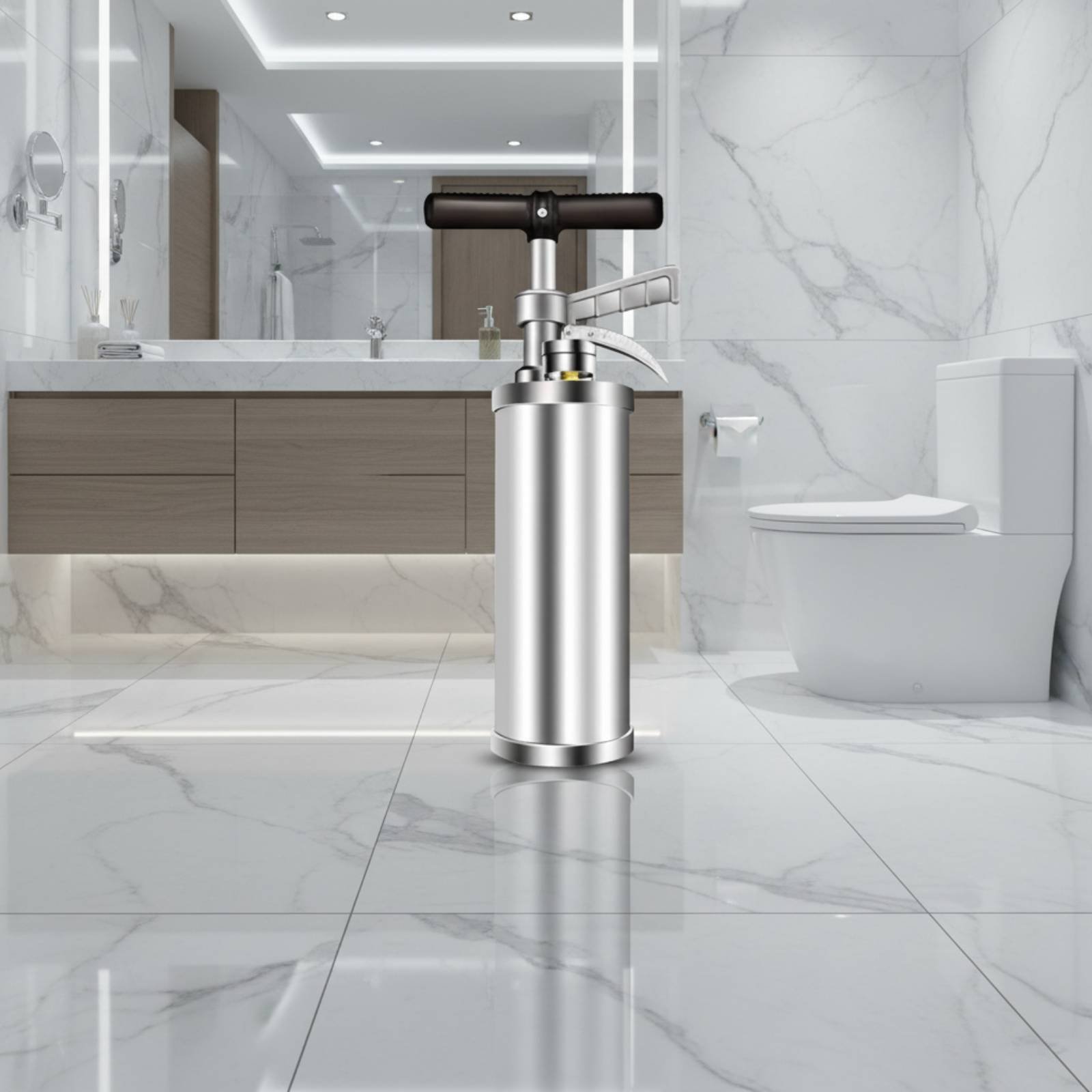 Home Bathroom Pressure Pump - Pompa Plunger Toilet Penghilang Sumbatan Cepat,