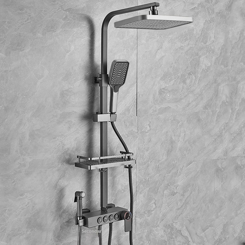 Home Bath - Set Shower Stainless Steel Anti Karat,