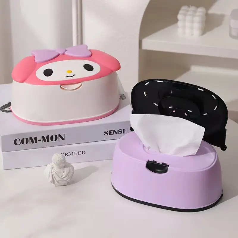 Home Bathroom Model - Penutup Kotak Tisu Kartun Pink Kt