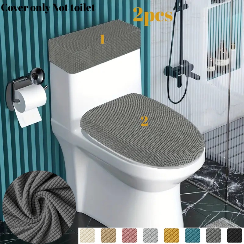 Zara Home Bathroom - 2pcs/set Penutup Pelindung Dudukan Toilet Bahan