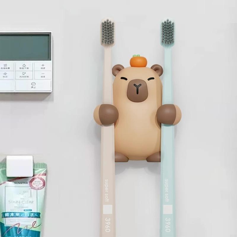 Home Essentials Bathroom Rack - Rak Sikat Gigi Kartun Esensial Kamar