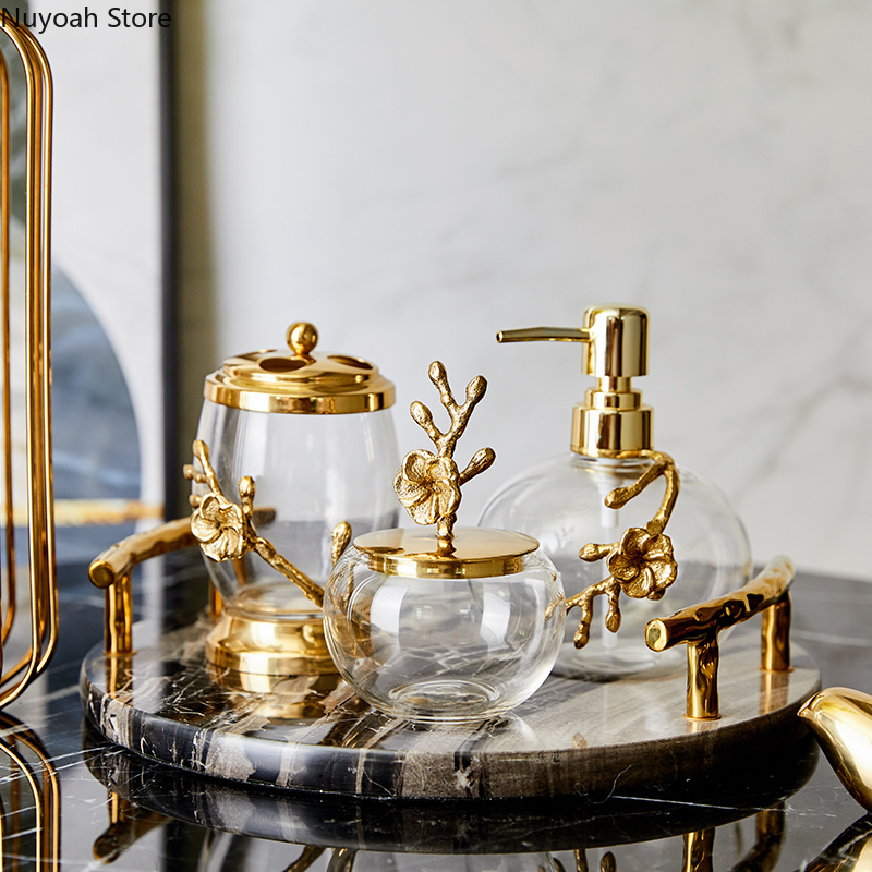 Zara Home Bathroom - Lampu Aksesori Kamar Mandi Mewah Kuningan