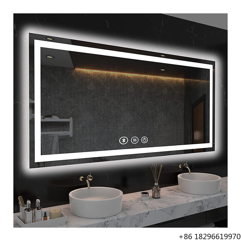 Bathroom Mirror Led - Cermin Kamar Mandi LED Persegi Panjang