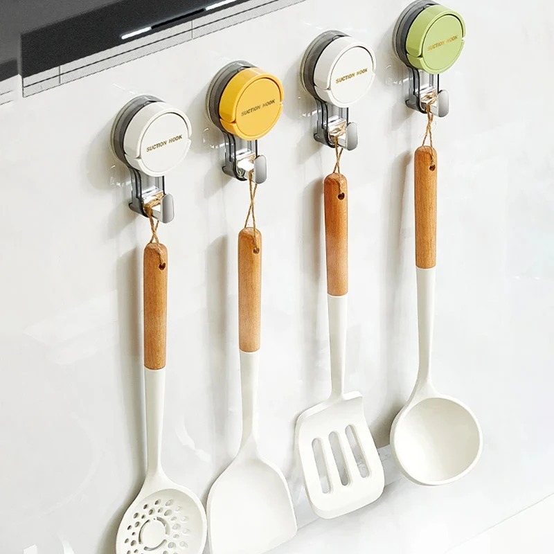 1/2/3 Pengait Hisap Daya Vakum - Home Bathroom Door ulasan dan harga