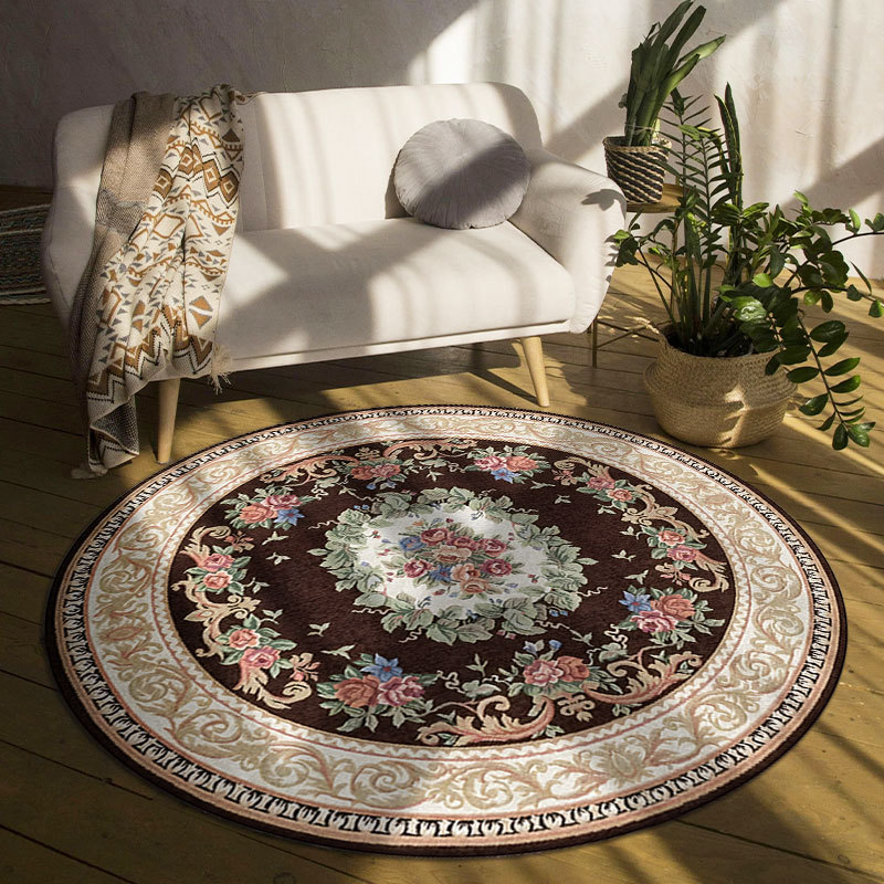 Karpet Bundar Bohemian Desain  - Home Bathroom Colors ulasan dan harga