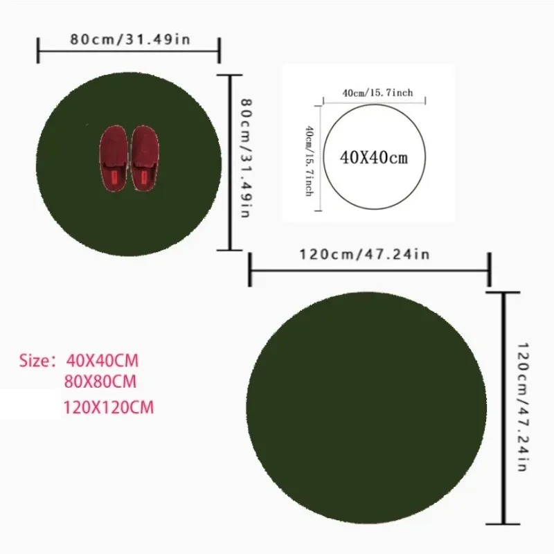 Karpet Bundar Bohemian Desain  - Home Bathroom Colors ulasan dan harga