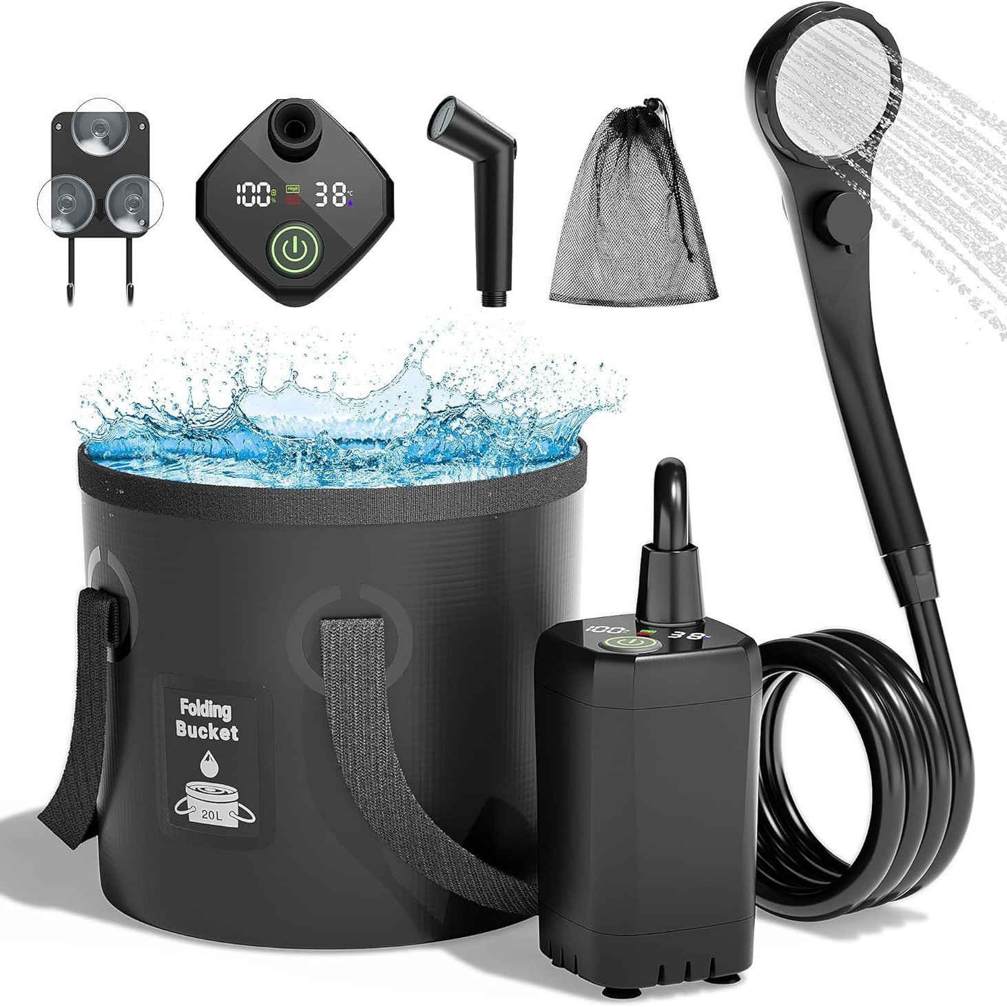 Shower Listrik Portabel Self-P - Home Bath ulasan dan harga