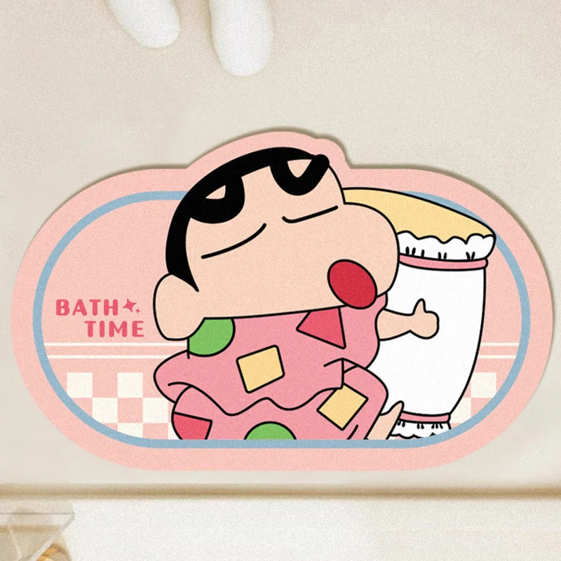 Tikar lantai kartun lucu, kray - Home Goods Bathroom ulasan dan harga