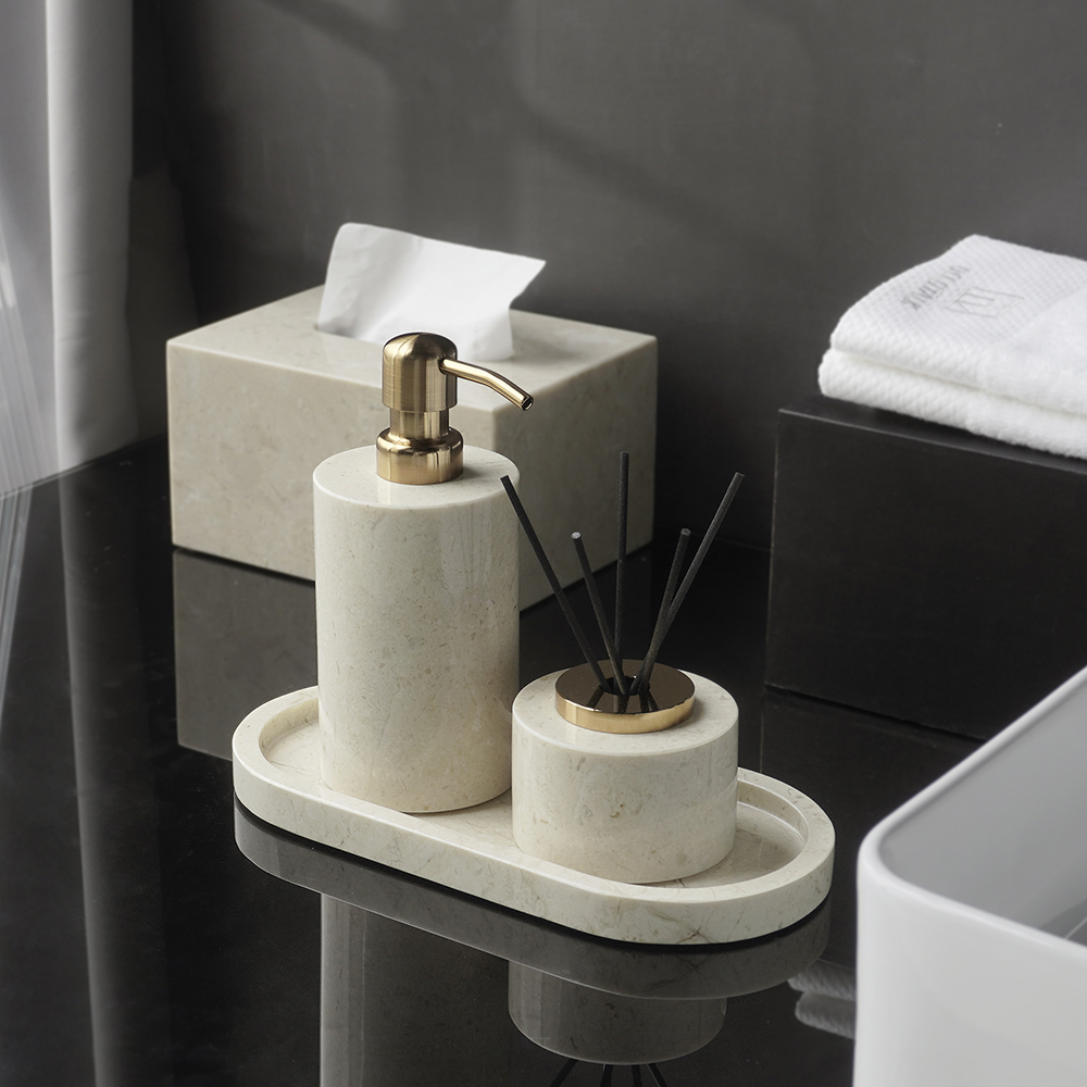 Crema Nuova Set Kamar Mandi Ma - Zara Home Bathroom ulasan dan harga