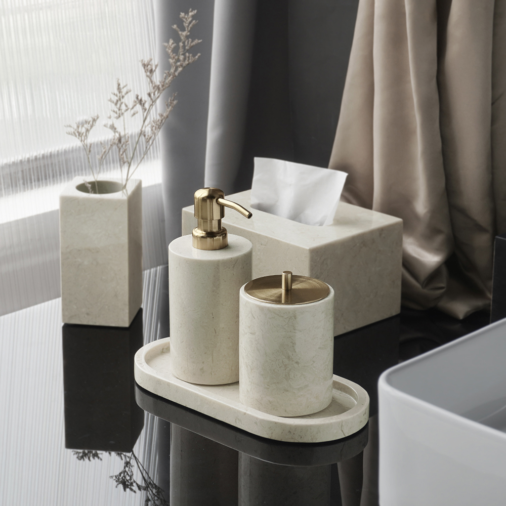 Crema Nuova Set Kamar Mandi Ma - Zara Home Bathroom ulasan dan harga