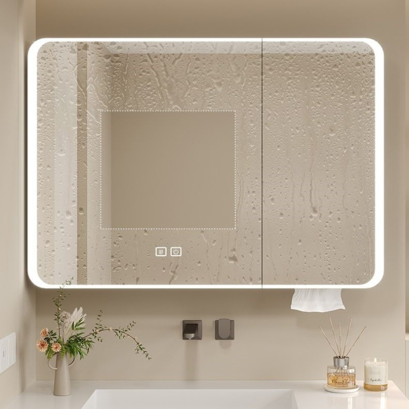 Kabinet Cermin Kamar Mandi LED - Bathroom Mirror Led ulasan dan harga