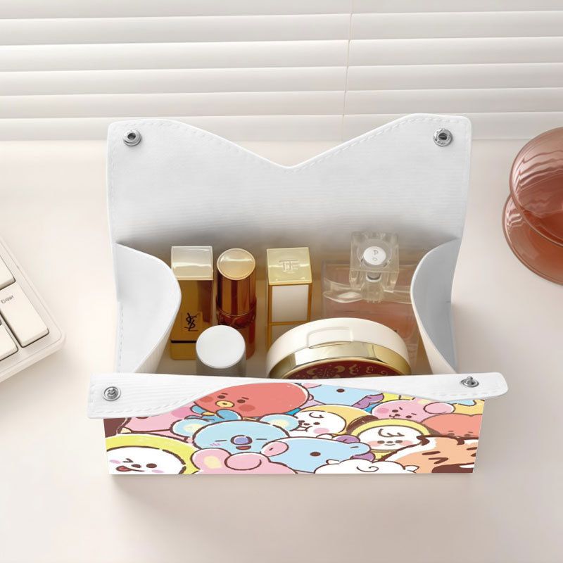 Kotak tisu bertema idola BT21  - Home Goods Bathroom ulasan dan harga