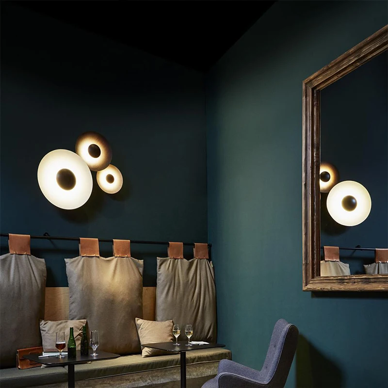Lampu Led dinding Nordic bulat - Home Bathroom Lighting Design ulasan dan harga