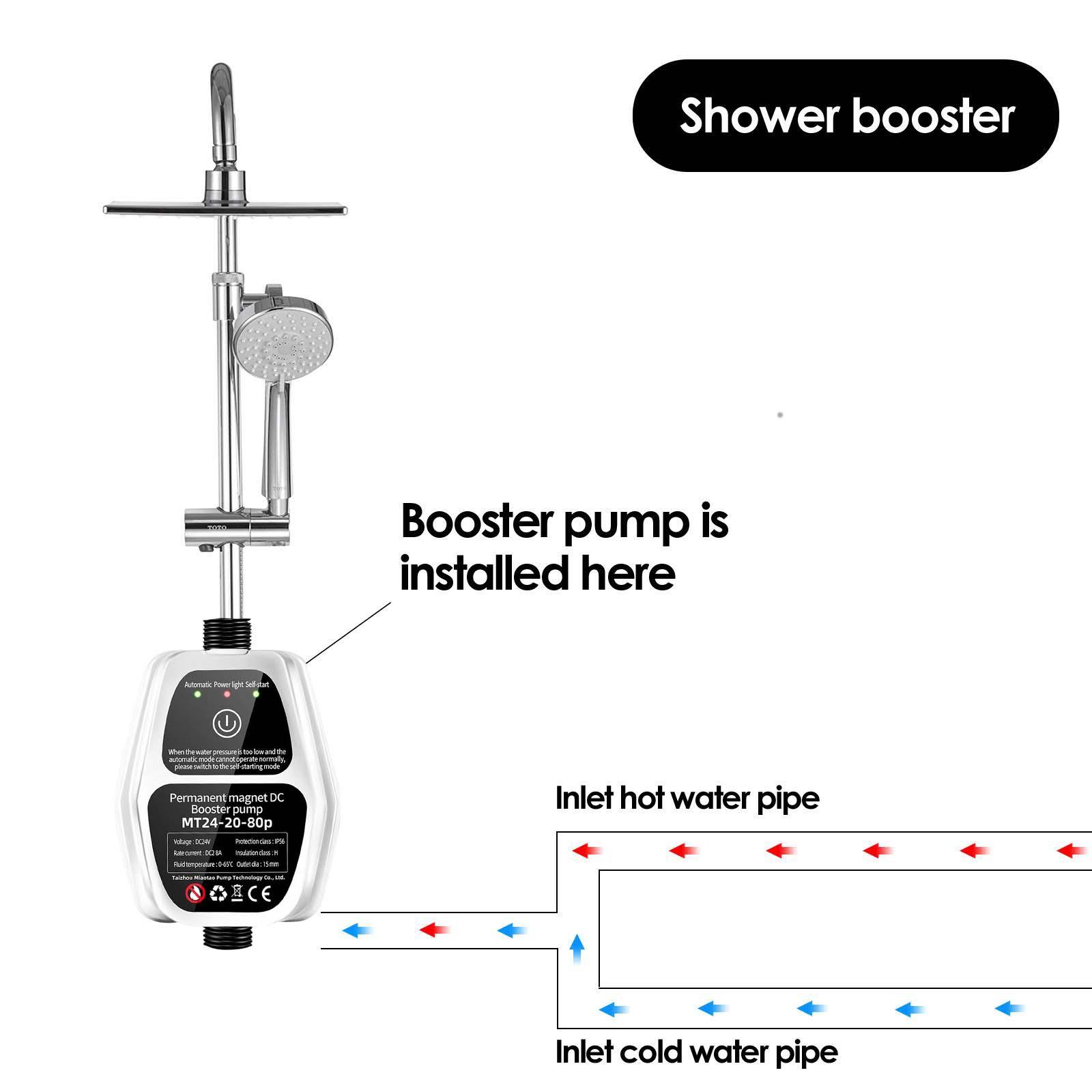 Pompa Booster Air Rumah Tangga - Home Bathroom Pressure Pump ulasan dan harga
