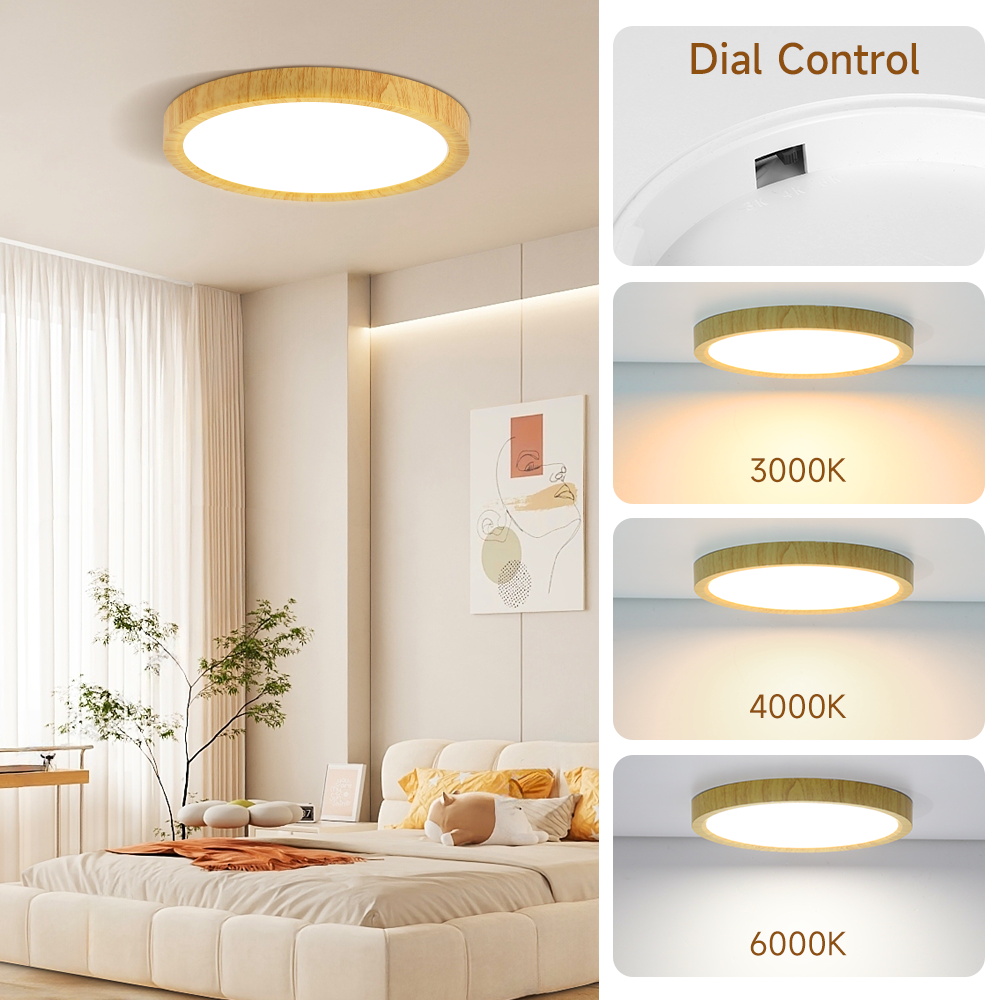 Lampu Plafon LED Ultra Tipis 2 - Home Bathroom Colors ulasan dan harga