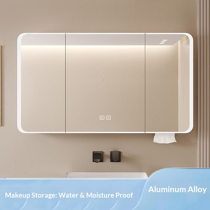 Kabinet Cermin Kamar Mandi LED - Bathroom Mirror Led ulasan dan harga