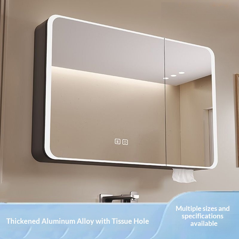 Kabinet Cermin Kamar Mandi LED - Bathroom Mirror Led ulasan dan harga
