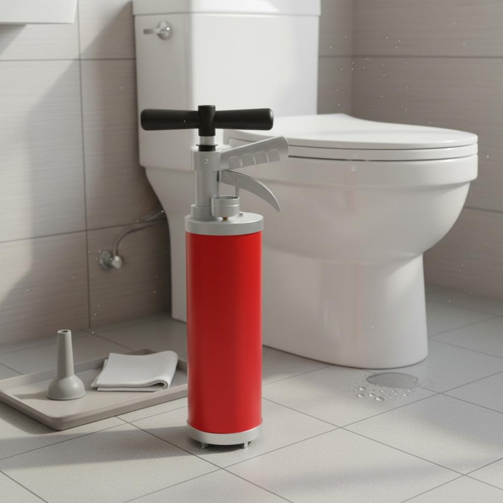 Pompa Plunger Toilet Penghilan - Home Bathroom Pressure Pump ulasan dan harga