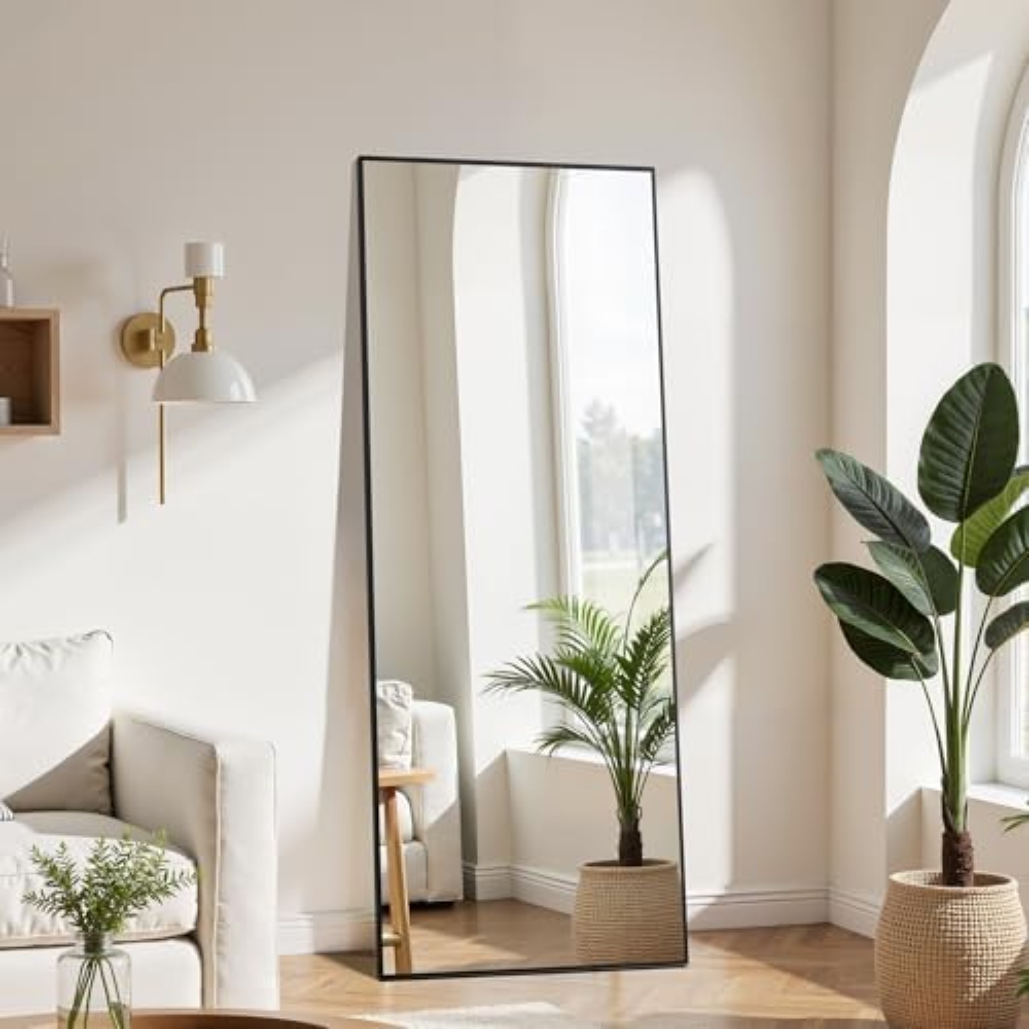 Cermin Panjang Penuh - Cermin  - Home Bathroom Door ulasan dan harga