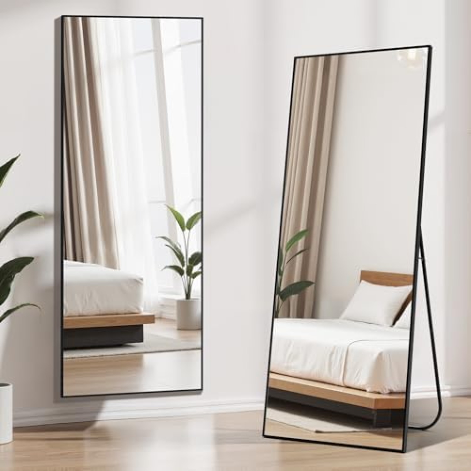 Cermin Panjang Penuh - Cermin  - Home Bathroom Door ulasan dan harga
