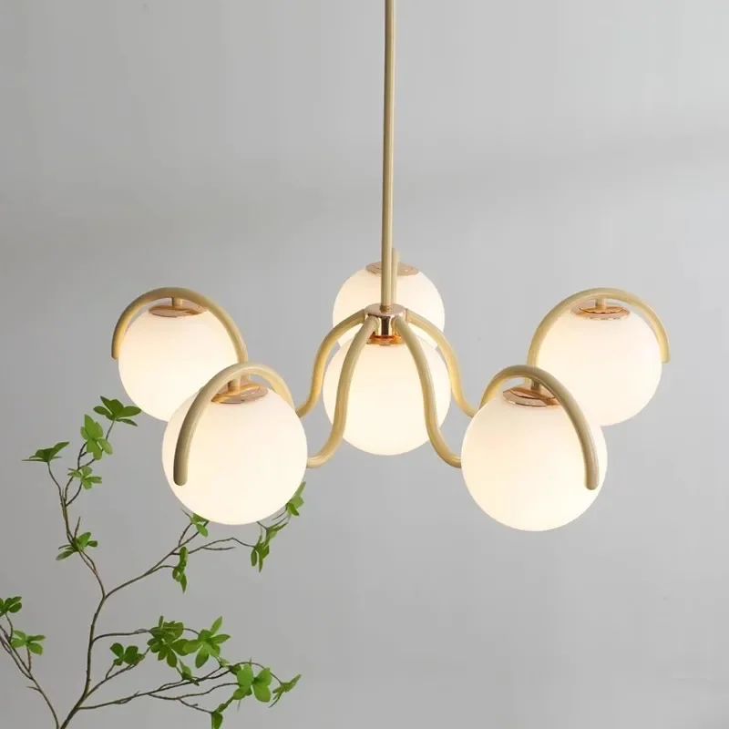 Lampu Chandelier LED Gaya Krim - Home Bathroom Lighting Design ulasan dan harga