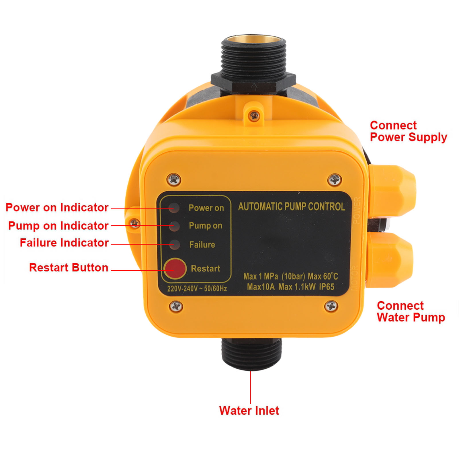 Sakelar Tekanan Pompa Air Otom - Home Bathroom Pressure Pump ulasan dan harga