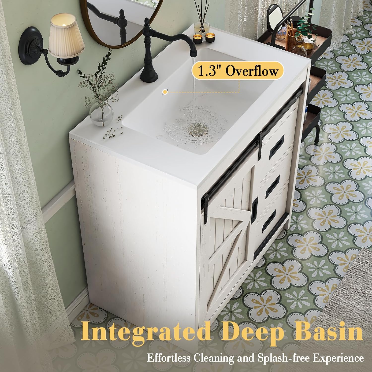 Meja rias kamar mandi bergaya  - Home Bathroom Door ulasan dan harga