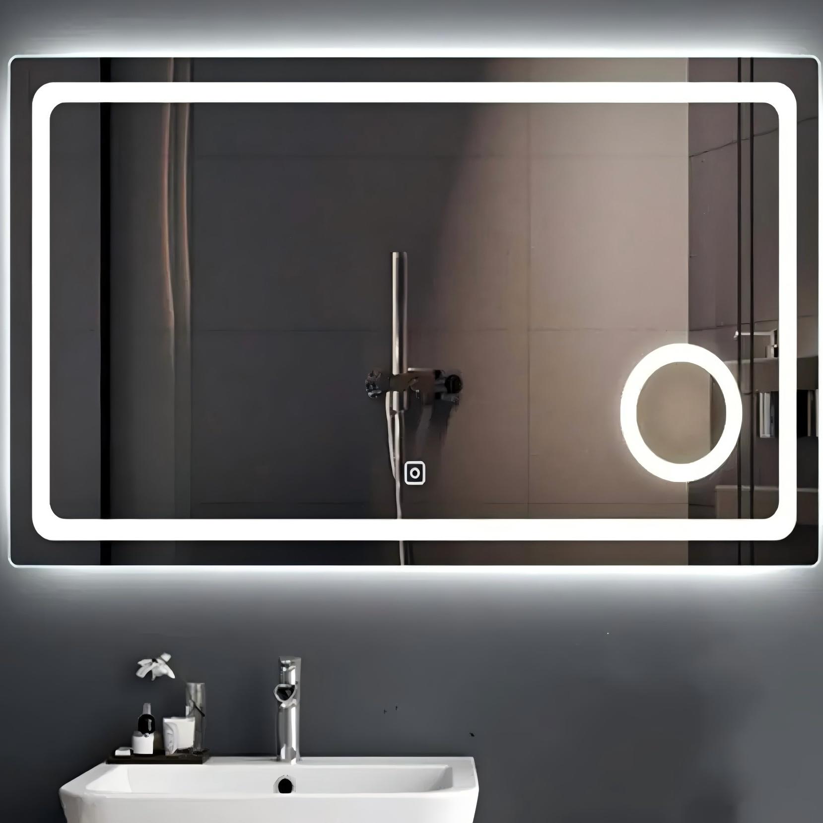 Cermin Dinding Kamar Mandi Uku - Bathroom Mirror Led ulasan dan harga