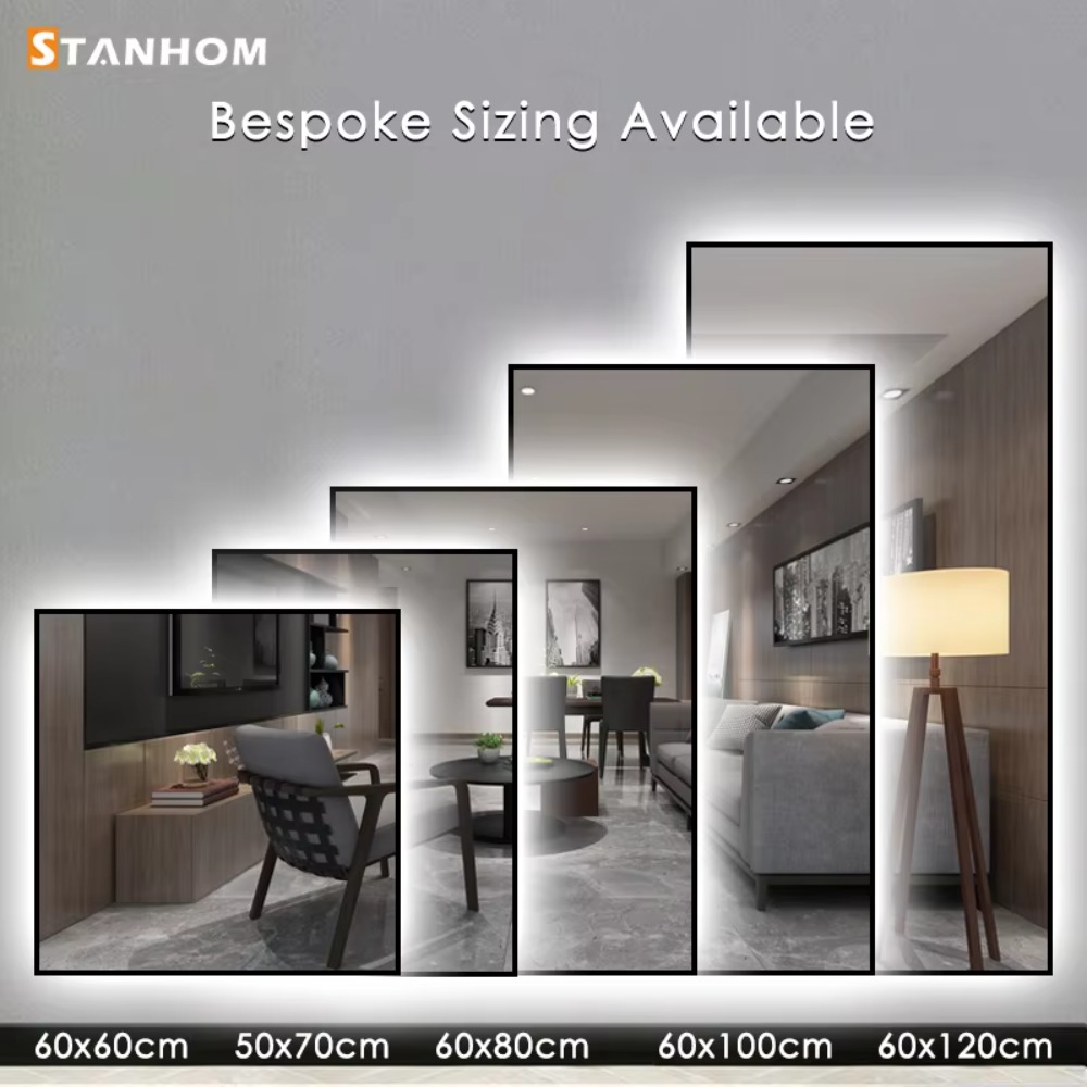 Cermin Rias LED Kamar Mandi Be - Bathroom Mirror Led ulasan dan harga