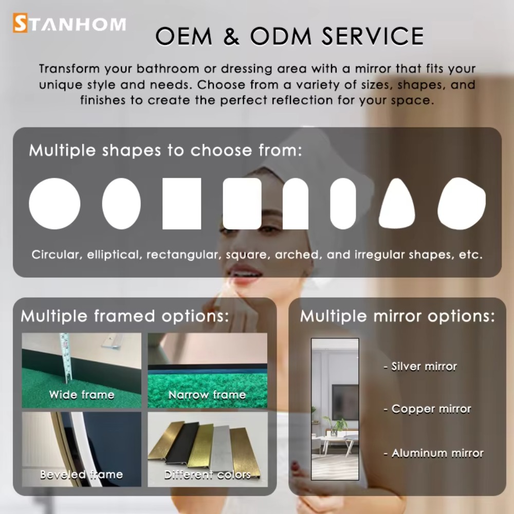 Cermin Rias LED Kamar Mandi Be - Bathroom Mirror Led ulasan dan harga