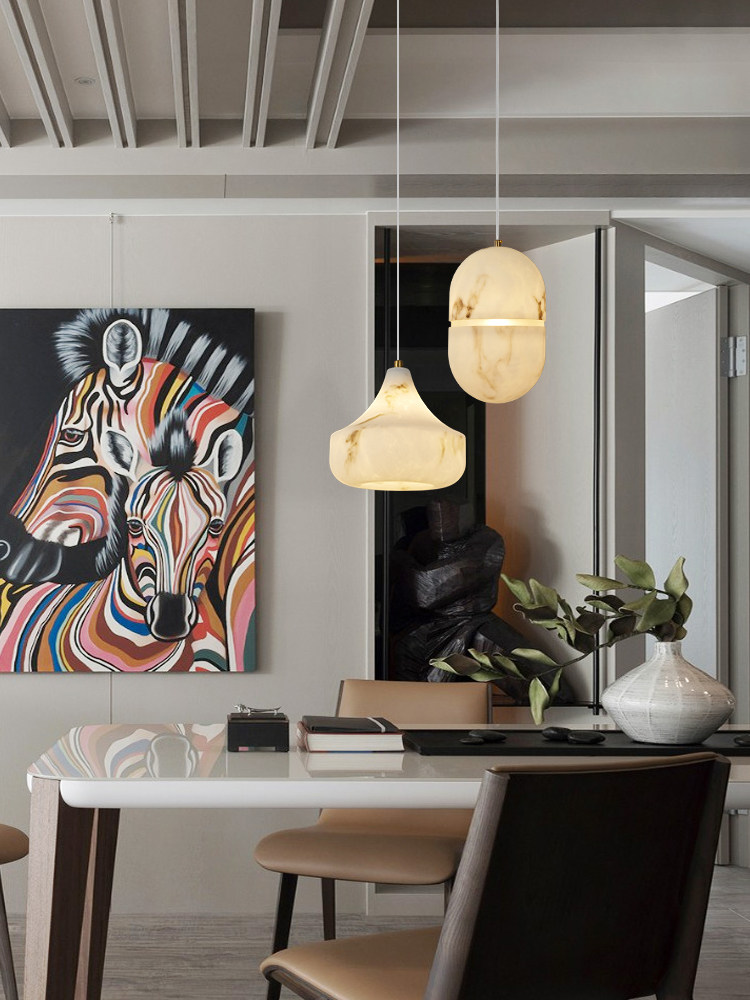 Lampu Gantung Batu Alam Modern - Home Bathroom Lighting Design ulasan dan harga