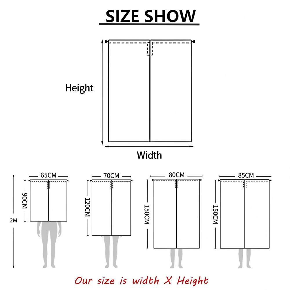 Tirai Pintu VIKAMA dengan Ceta - Home Bathroom Door ulasan dan harga