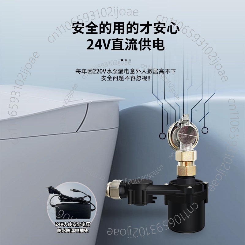 Pompa Peningkat Tekanan Toilet - Home Bathroom Pressure Pump ulasan dan harga