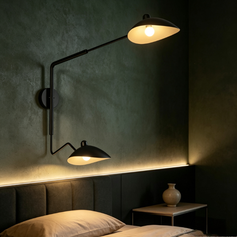 Lampu Dinding LED Hitam Modern - Home Bathroom Lighting Design ulasan dan harga