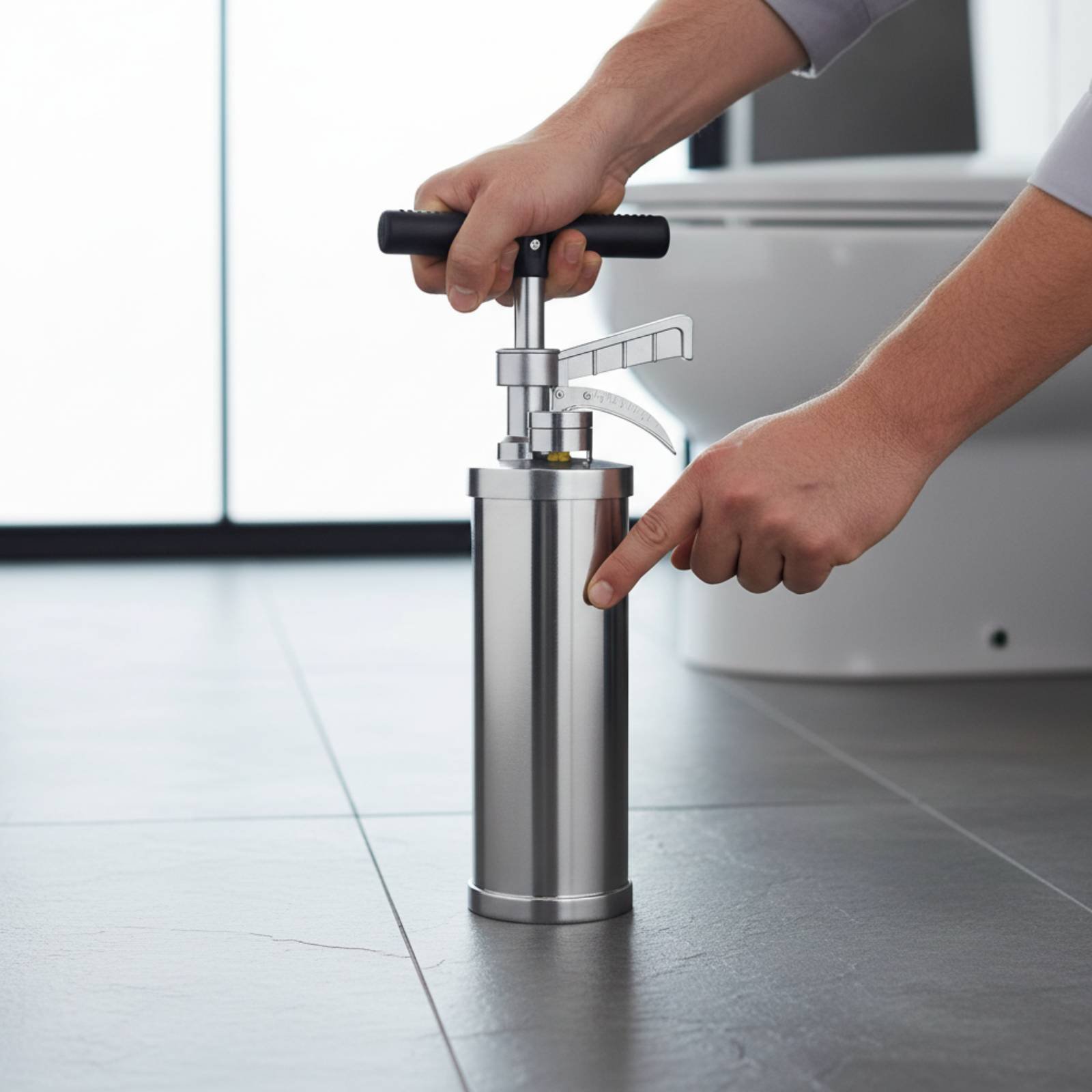 Pompa Plunger Toilet Penghilan - Home Bathroom Pressure Pump ulasan dan harga