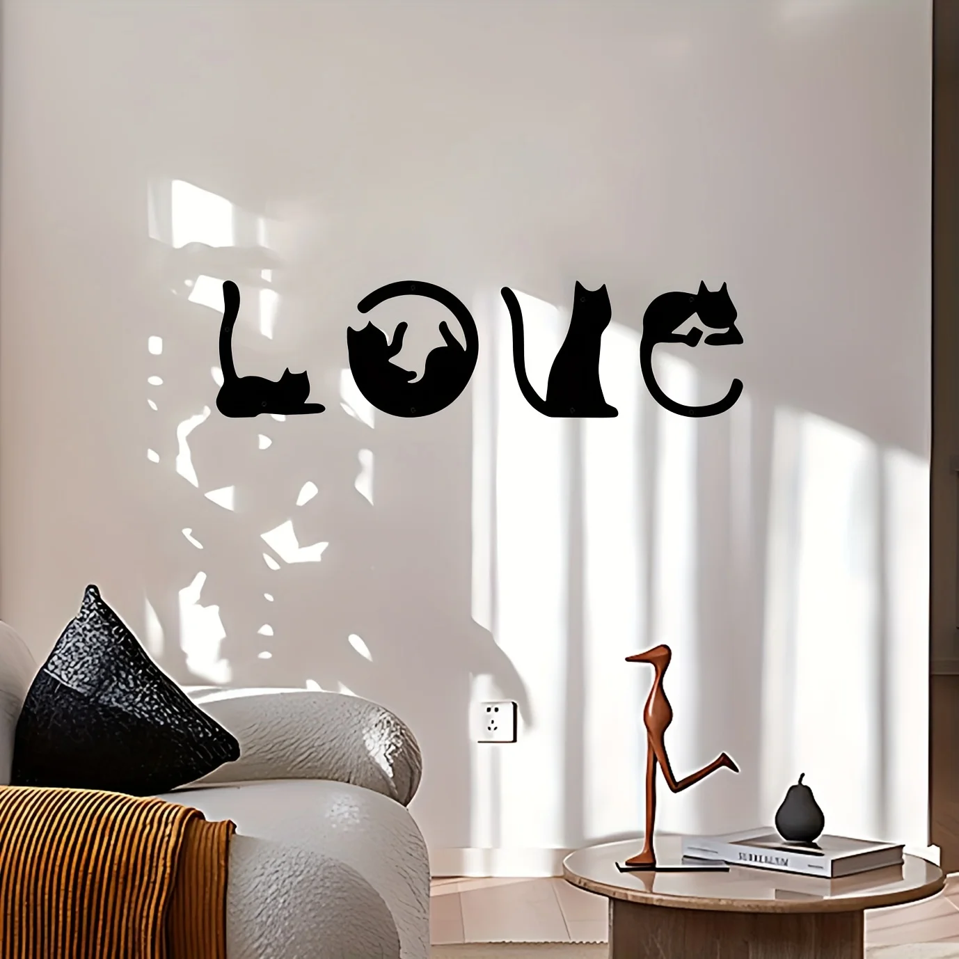 HelloYoung Dekor dinding logam - Home Goods Bathroom ulasan dan harga