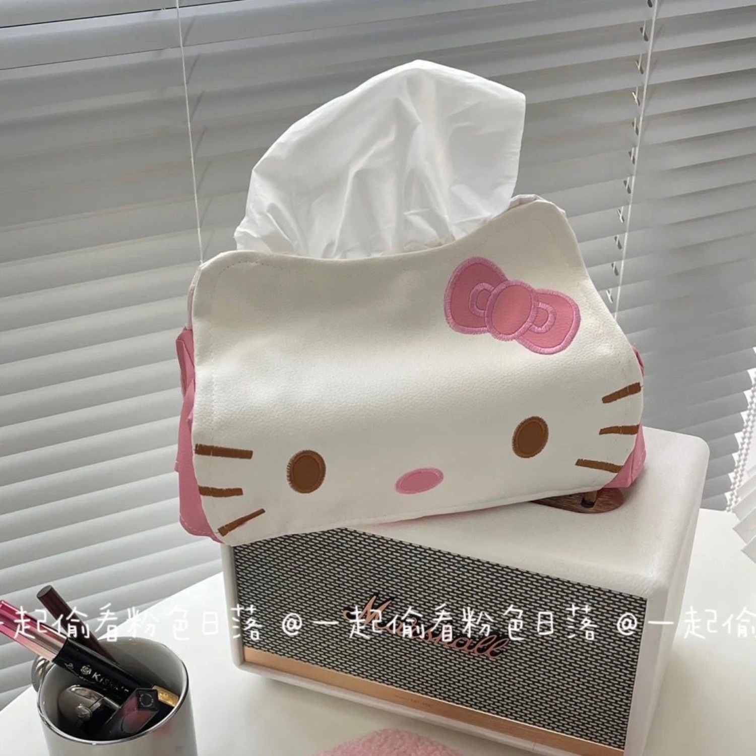 Penutup Kotak Tisu Estetika Ti - Home Goods Bathroom ulasan dan harga