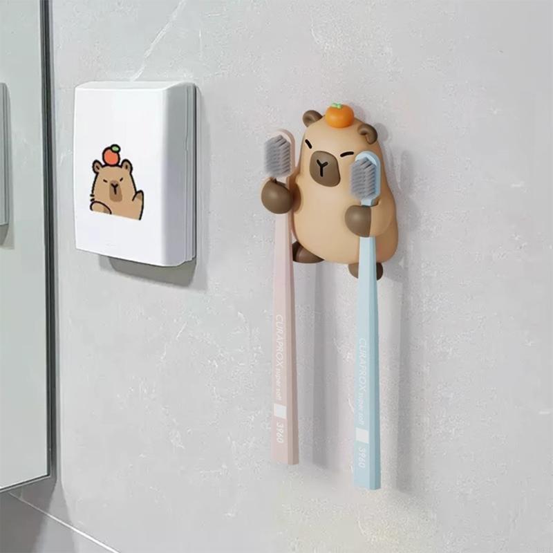 Rak Sikat Gigi Kartun Esensial - Home Essentials Bathroom Rack ulasan dan harga