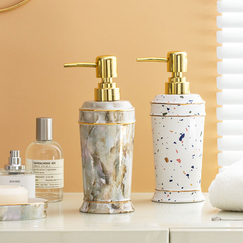 Botol pembersih tangan keramik - Zara Home Bathroom ulasan dan harga