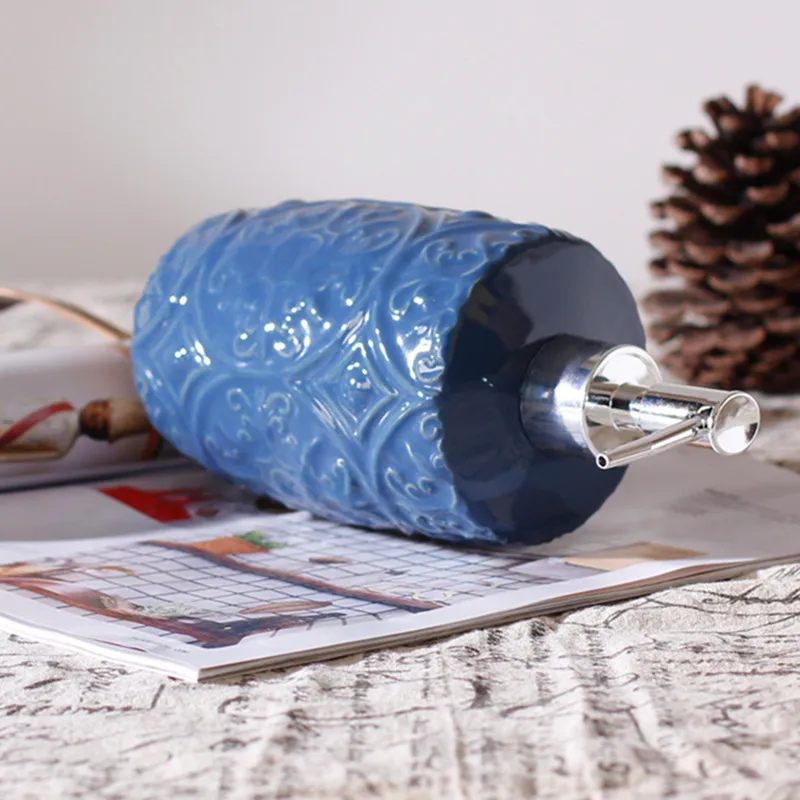 Botol Gel Mandi Sampo Biru Ker - Zara Home Bathroom ulasan dan harga
