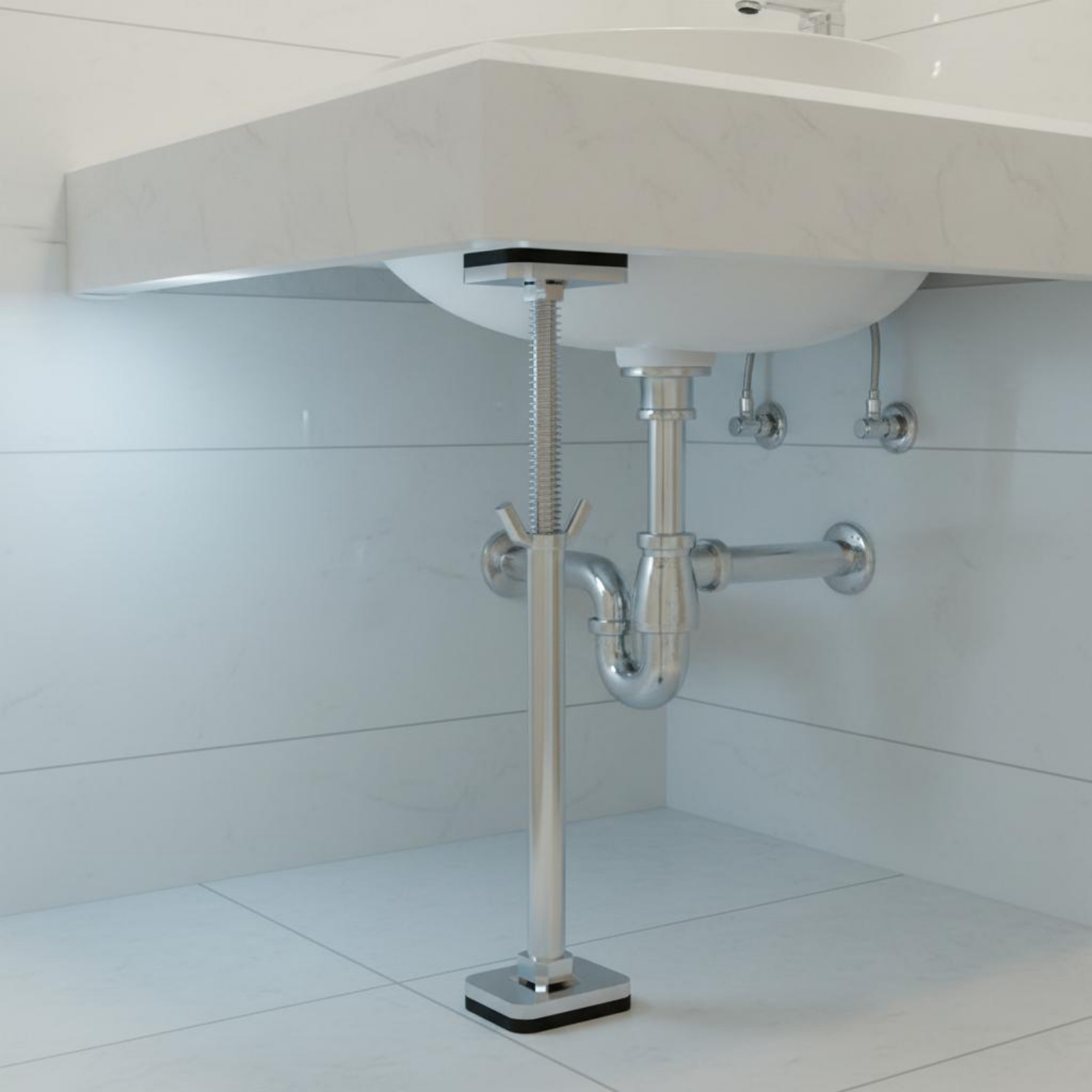 Penyangga Wastafel Bawah Meja  - Home Hardware Bathroom Sinks ulasan dan harga